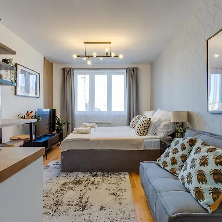 Ječná Stylish - Charles Square, Old Town Apartamento *